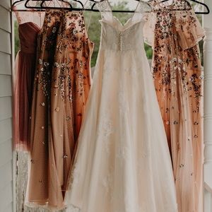 asos design floral embroidered dobby mesh cami strap maxi dress